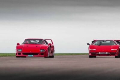 Ferrari F40 Contra Lamborghini Countach