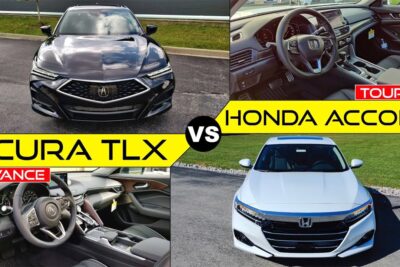 Honda Accord 2021 frente a Acura TLX